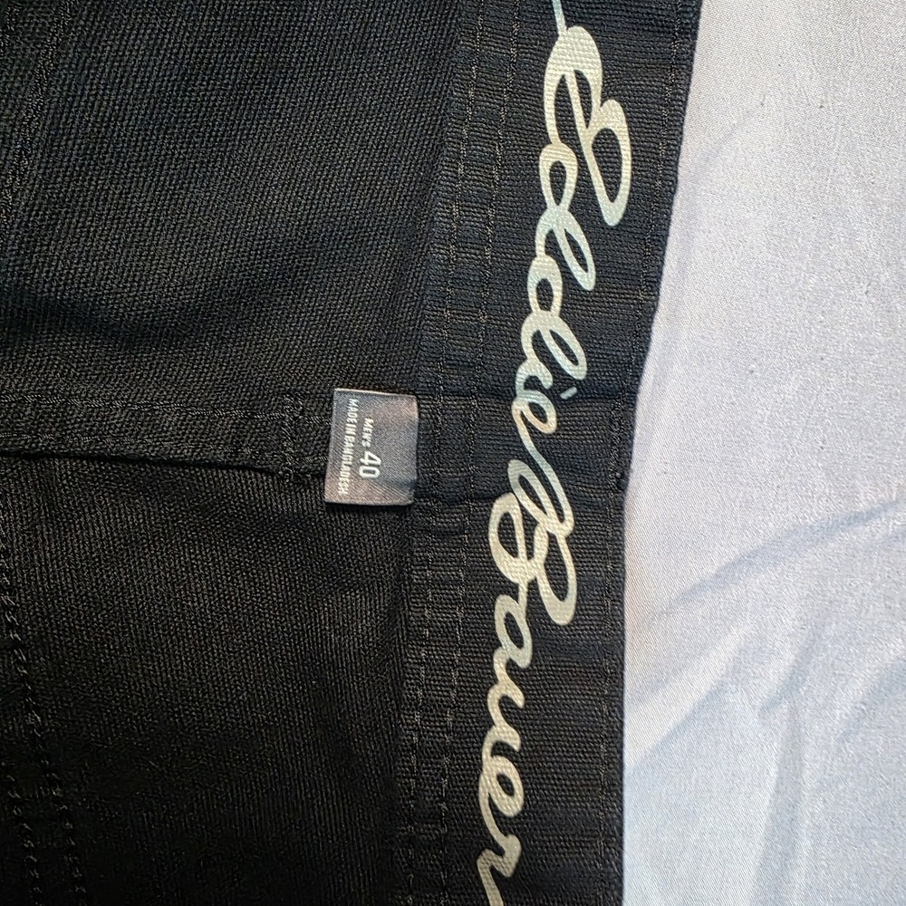 Eddie Bauer Men's Canvas Cargo Utility Shorts Black 5-Pocket Size 40 NWT - Picture 9 of 10